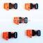 5 Pcs 5/8" Emergency Survival Side Release Whistle Buckles For Paracord Bracelet
