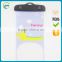 Hot sale High quality carton logo PVC waterproof bag for cell phone