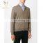 Simple design Pure Wool Knit Cardigan Men