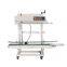 FRCM-1120L Hualian Head Adjustable Continuous Vertical Packing Band Sealer Sealing Machine Plastic Bags,pouch 12m/min 0-300 40*2