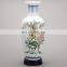 Best selling Chinese tall blue and white ceramic porcelain vase for living room decor