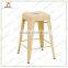 galvanized Marais side metal bar stool Chair