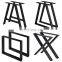 Table Legs Heavy Duty Furniture Office Restaurant Dinning Desk Feet Steel Industrial Cast Iron Dining Metal Table Legs For Table
