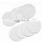 Custom Eco Friendly Disposable Sanitary Eye Face Cleansing Make Up Rounds Pads Organic Makeup Remover Facial Cotton Pad