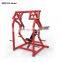 Hammer Strength Machine Red Black Plate Loaded ISO Lateral Shoulder Press Machine