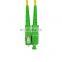 SC/APC 3.0mm G65D G657A  ftth optical fiber patch cord 3 meter fiber optic patch cord