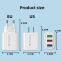 3USB fast charge multifunctional Type-C travel charger high power APD for iPhone for HUAWEI