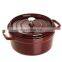 Non-stick Cauldron Kitchen Cookware Cast Iron Casserole