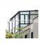 Aluminum Glass Balcony Sunrooms Winter Garden Balcony Roof Fronted Glass Sunroom Design For Sale