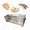 Automatic Cassava Radish Brush Washer Stainless Steel Potato Carrot Vegetable Washing Machine