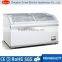 160L Curved Glass Door Mini Display Freezer With ETL