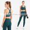 New Arrival Ladies Plus Size Butt Lifting Workout Yoga Set Customized Logo Yoga Bra With Yoga Pants