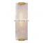 Modern Luxury Alabaster Wall Sconce Lamp Bedroom Living Room Home Decor Brass Rectangular LED Wall Light