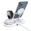 Multifunction 4 in 1 fast wireless charging station bedroom table lamp station eye protection lamp wireless charger station