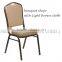 wholesale High grade stackable metal banquet hotel chair