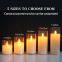 7.5mm Diameter 10cm Height Led Flameless Electric Tealight Candle, Battery - Operated Flickering for Home Decor, Wedding, Party & Hotel