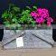 custom wooden planter box succulent plants pots with handle