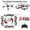 New Product F182/F182C LED 2.4GHZ 6-Axis Hand Throwing RC Quadcopter UFO