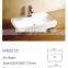 New style rectangle ceramic bathroom art wash basin W6031