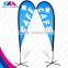 indoor personalize vertical display teardrop banner