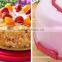 AN179 ANPHY Cake Storage Box Round 8-10 inches PP Cake Carrying Case Matt 31*15.6cm 11cm handles Max Load 5 kilos Crystal Box