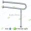 High quality new design wall mounted stainless steel auto assist grab bar for bathroom with nylon cover