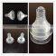 2015 hot 150ml/5oz wide neck transparent glass feeding baby bottles BPA free