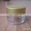 30ml 50ml clear and frosted cosmetics glass jar face cream glass jar with screw cap