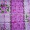polyester cotton stock printed fabric