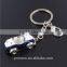 New Classic Enamel Paint Metal Simulation Mini Car Shape Model Key chain