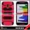 Keno Dual Layer TPU Tank Design Durable Protective Cover Carrying Case for Motorola Moto G2 2nd Generation