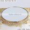 Gold crystal round wedding cake stand,metal cake stand for wedding cake(CAKE-006)