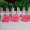 Pink Flower Shaped Candles