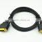 Gold Plated Connector M to M Dvi to av Cable 24+1 for Monitor Projector