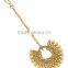 Indian Gold Plated Chandelier Design Crystal Made Earring With Maang Tikka For Women