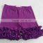 Wholesale girls icing shorts lovely kids full ruffled shorts