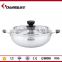 Stainless Steel Hot Pot Cookware Hotpot induction compatible HPA