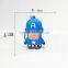 Creative Movie Character captain America LED light flash keychain