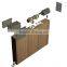 Modern sliding barn door hardware aluminum track and aluminum cover valance