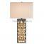 Classic design best wooden table lamp for villa