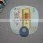 good quality printed PP material chinese hand fan mini hand fan small plastic fan