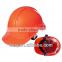 hard hat ABS industrial safety hard hat with chin strap & open face hard hat with economic construction hard hat