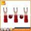 Furcate pre-insulating spade terminal SV connector terminals