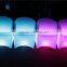 bar table specific use and modern appearance rechargeable led light up colorful bar chair