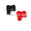 Red Soft Plastic Angle Type Battery Terminals Boots with REACH RoHS UL