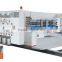 Carton box making machine Lead edge feeding high speed multi-color flexo printing slotting rotary die cutter