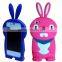 Hot!!!! newest animal rabbit silicone cell phone case