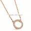 Fashion Trends Summer 2016 Rose Gold Wedding Ring Holder Necklace