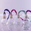 12ml Clear Round Mini Empty Glass Aroma Vial Pendant Auto Perfume Bottles