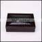 Crocodile Leather Flip wooden jewelry necklace storage packaging bo manufacturers wholesale custom display
